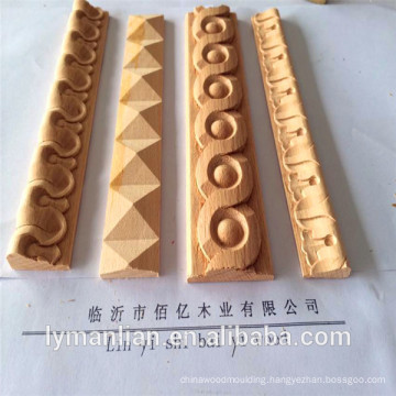 INDIA EMBOSSED SOLID BEECH WOOD MOULDING